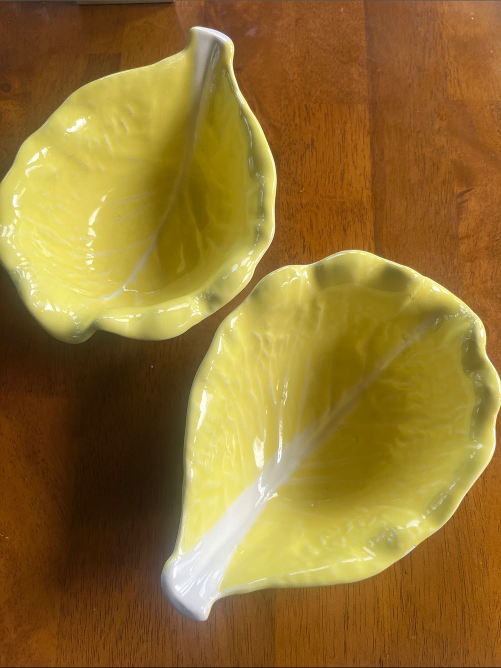 SECLA vintage cabbage bowls- Set of 2